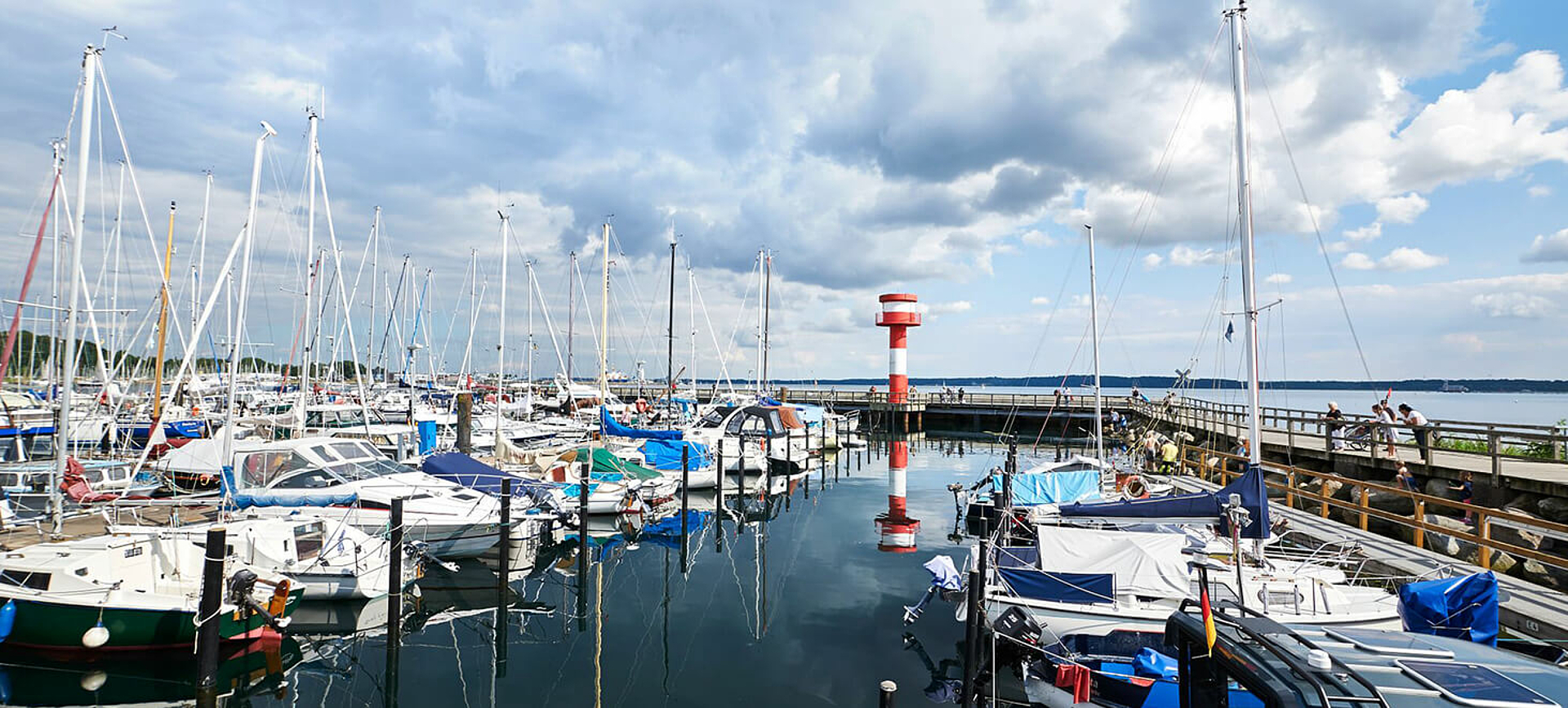 Yachthafen Eckernförde in Eckernförde